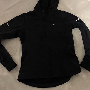 Nike Hoodie long sleeve Black Sweatshirt Women’s Small